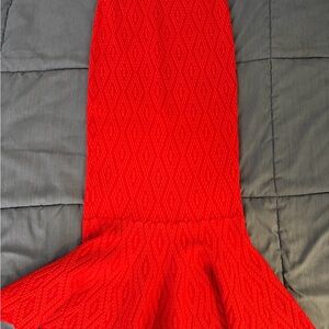 Jonathan Simkhai Vibrant Red Pencil Skirt